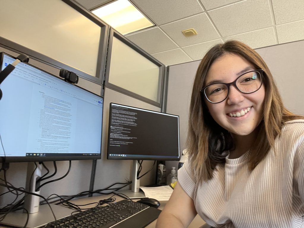 Jackie Sepulveda in her office