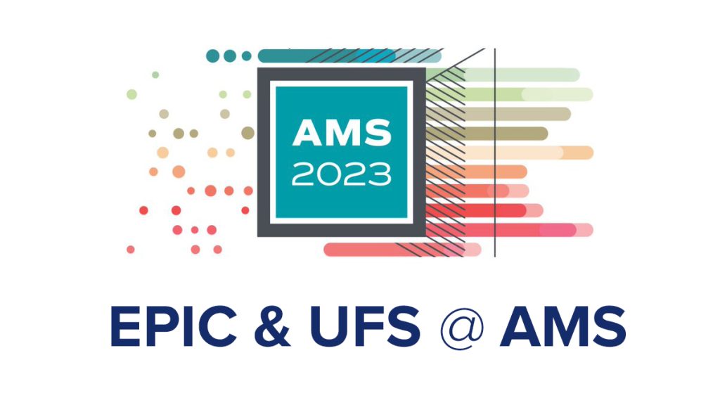 EPIC & UFS @ AMS 2023 banner
