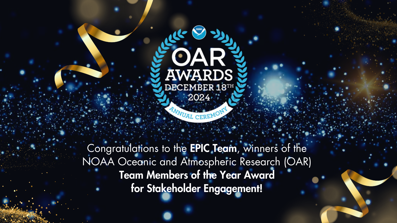 OAR Awards for Stakeholder Engagement