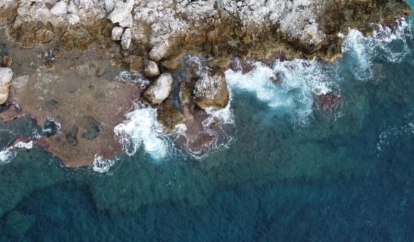 Aerial view of coastal infrastructure for UFS app development article